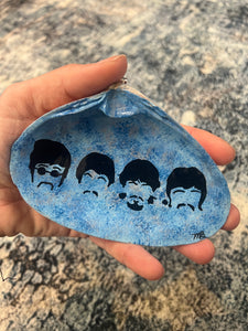 Beatles blue silhouette