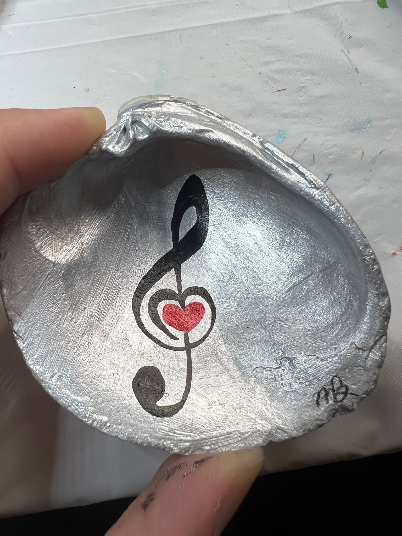 Music note shell